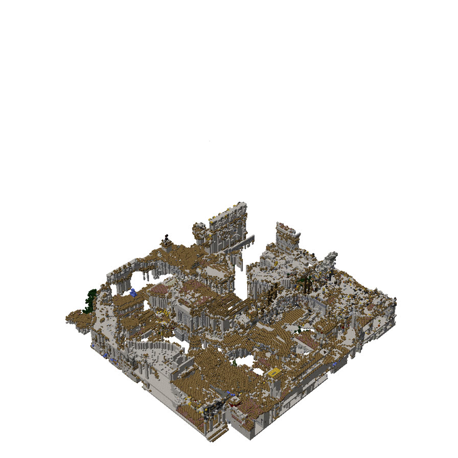 Dream-Cubed generated ancient empire scene