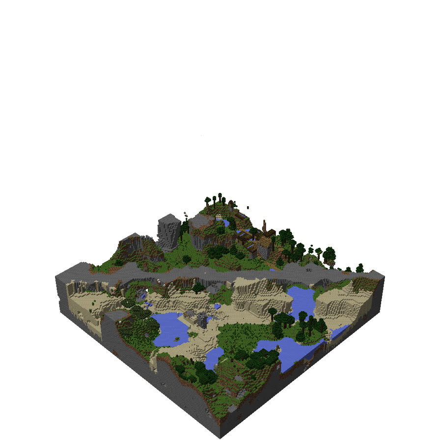 Dream-Cubed generated ridge tunnels