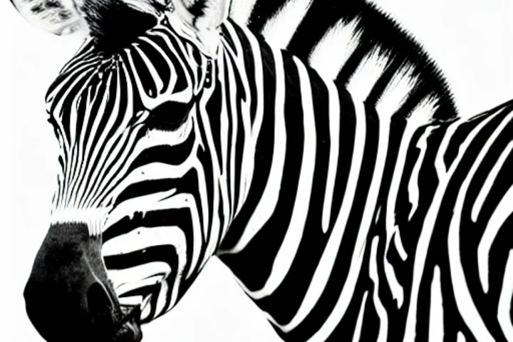 AI-generated zebra made with Stable Diffusion 1.5, misclassified as real by CF-384 and correctly classified as AI-generated by our Mah-NCM-based detector